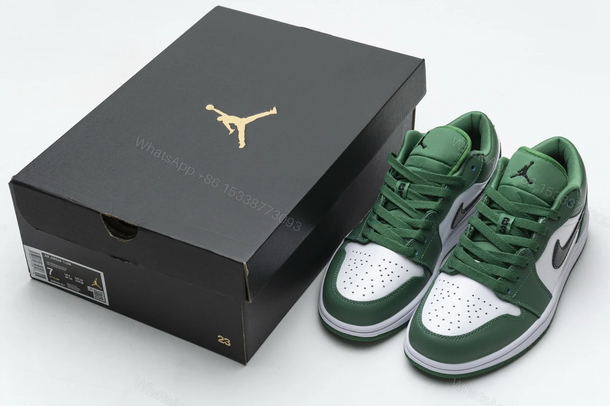 Air Jordan 1 Low Pine Green 553558-301 — view 2