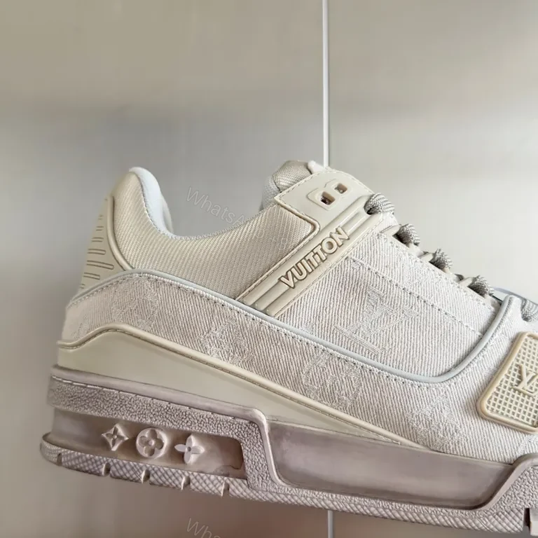 View 8 of Chic LV-Inspired Monochrome Sneakers: All-Day Luxury