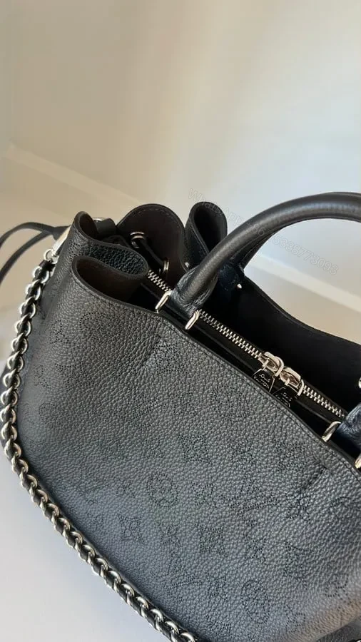 View 2 of Louis vuitton bella mahina tote black