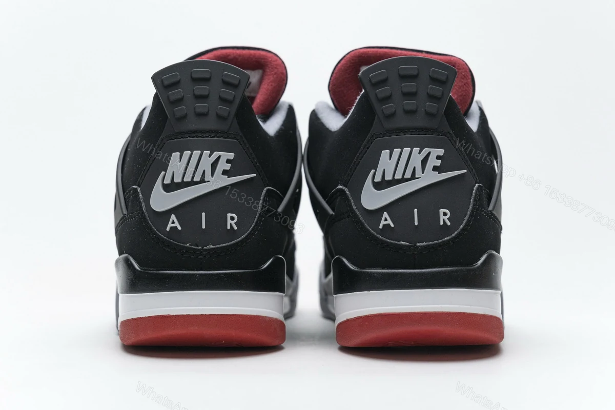 View 4 of Air Jordan 4 Retro Bred 308497-060
