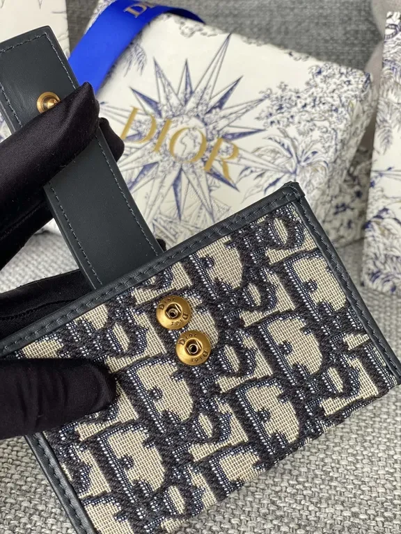 View 3 of Dior Oblique Cardholder: Compact All-Day Organizer
