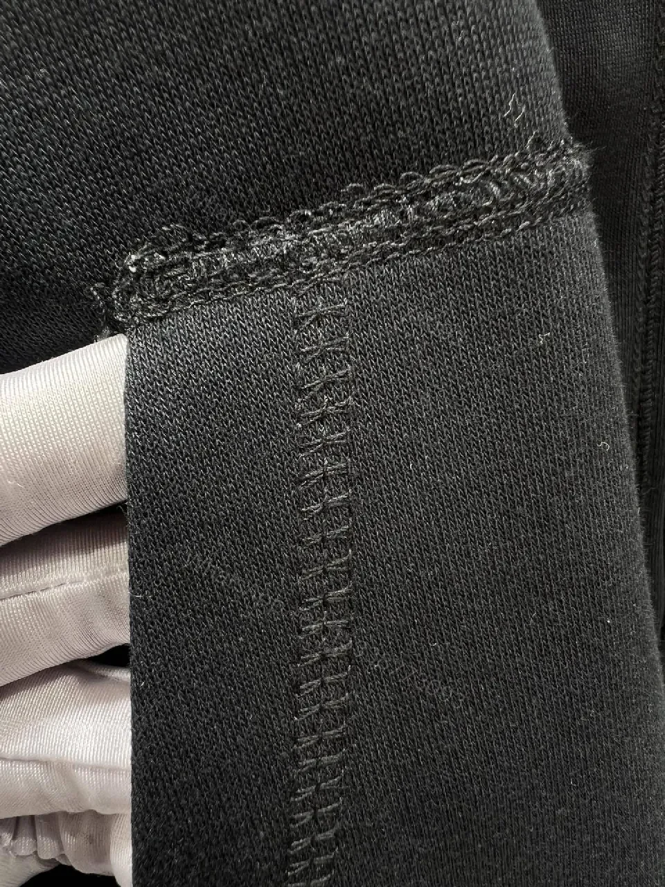 View 3 of Black Dragon-Pattern Lined Zip Hoodie - Everyday Luxe Streetwear