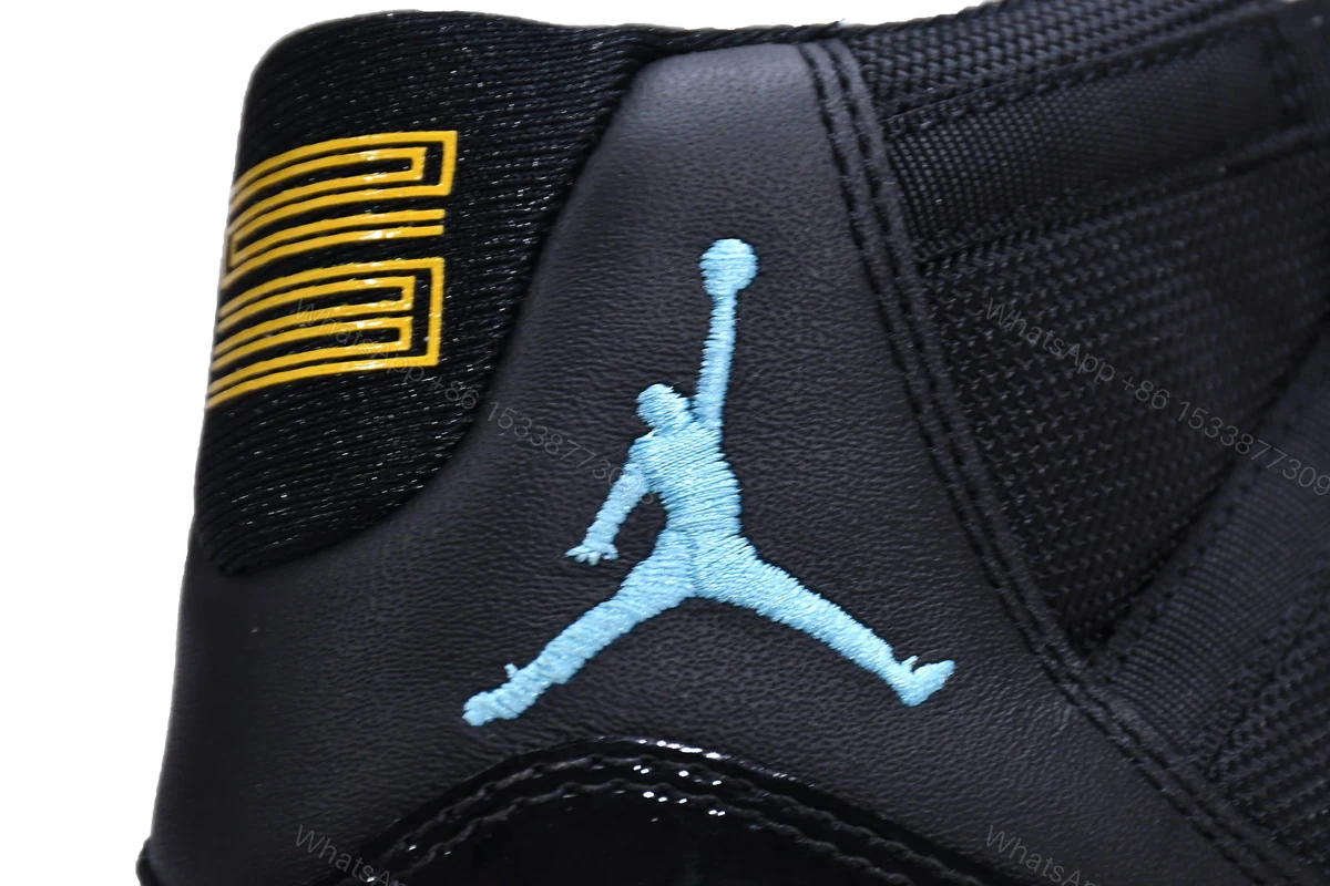 View 2 of Air Jordan 11 High Retro Gamma Blue 378037-006