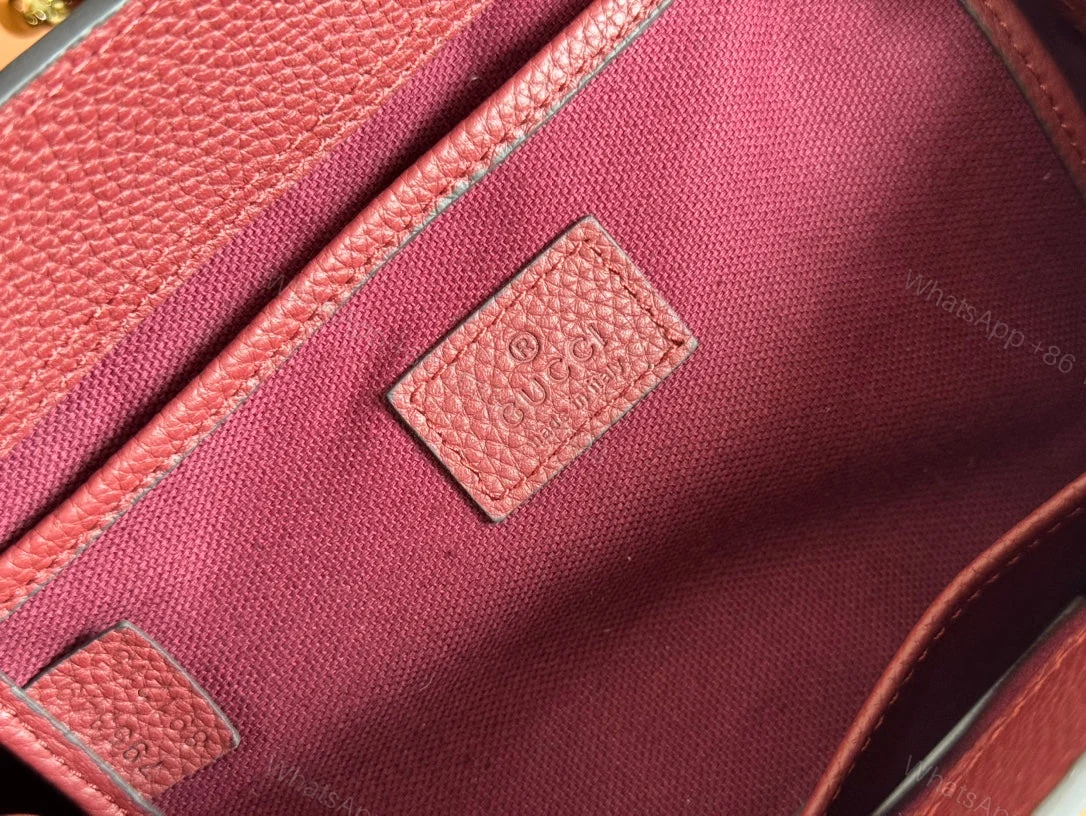 View 2 of SMALL JACKIE TOTE 24 IN BURGUNDY LAMBSKIN