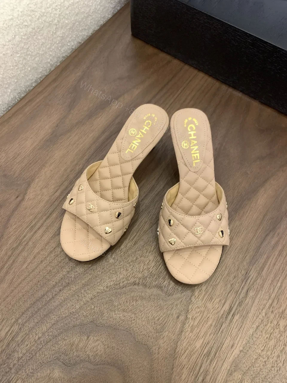 View 5 of Quilted Slip-On: Luxe Neutral Chic Casual Sneaker