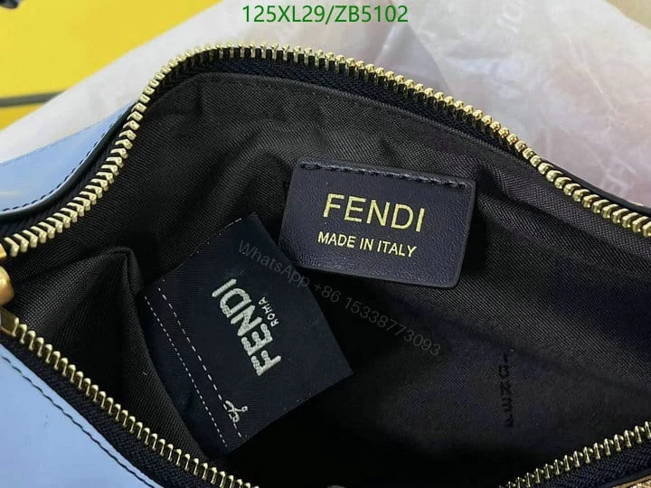 View 18 of Fendi Multicolor Fendigraphy Small Leather Handbag ZB59952