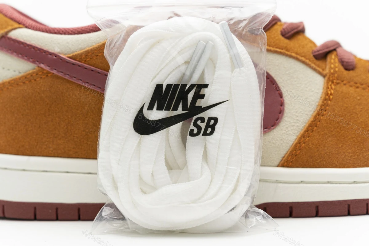 View 8 of Nike SB Dunk Low Pro Dark Russet Cedar BQ6817-202