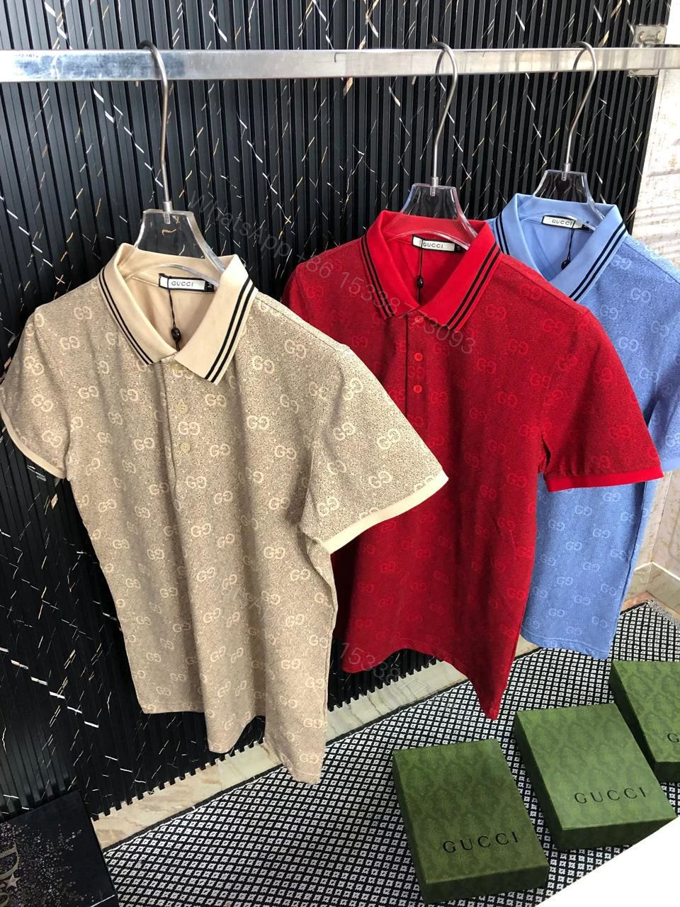 View 5 of FIRST COPY GUCCI IMPORTED LYCRA POLOS