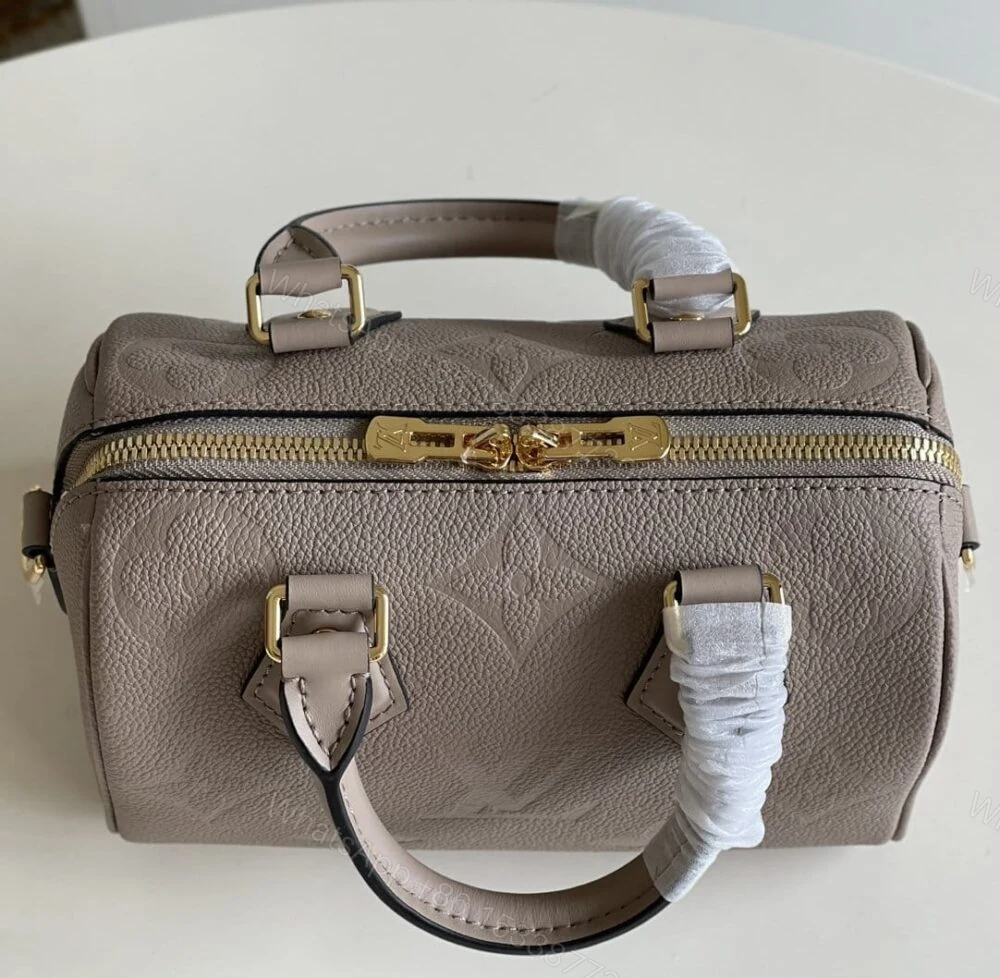 View 4 of Louis Vuitton Speedy Bandoulière 20 Tourterelle 20Cm M59273