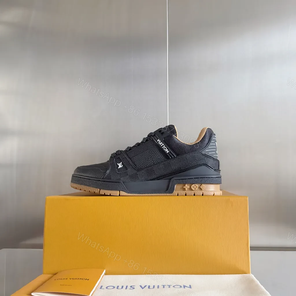 View 7 of Black Leather Mesh Runner: Luxe, Versatile, Cushioned Comfort Sneakers
