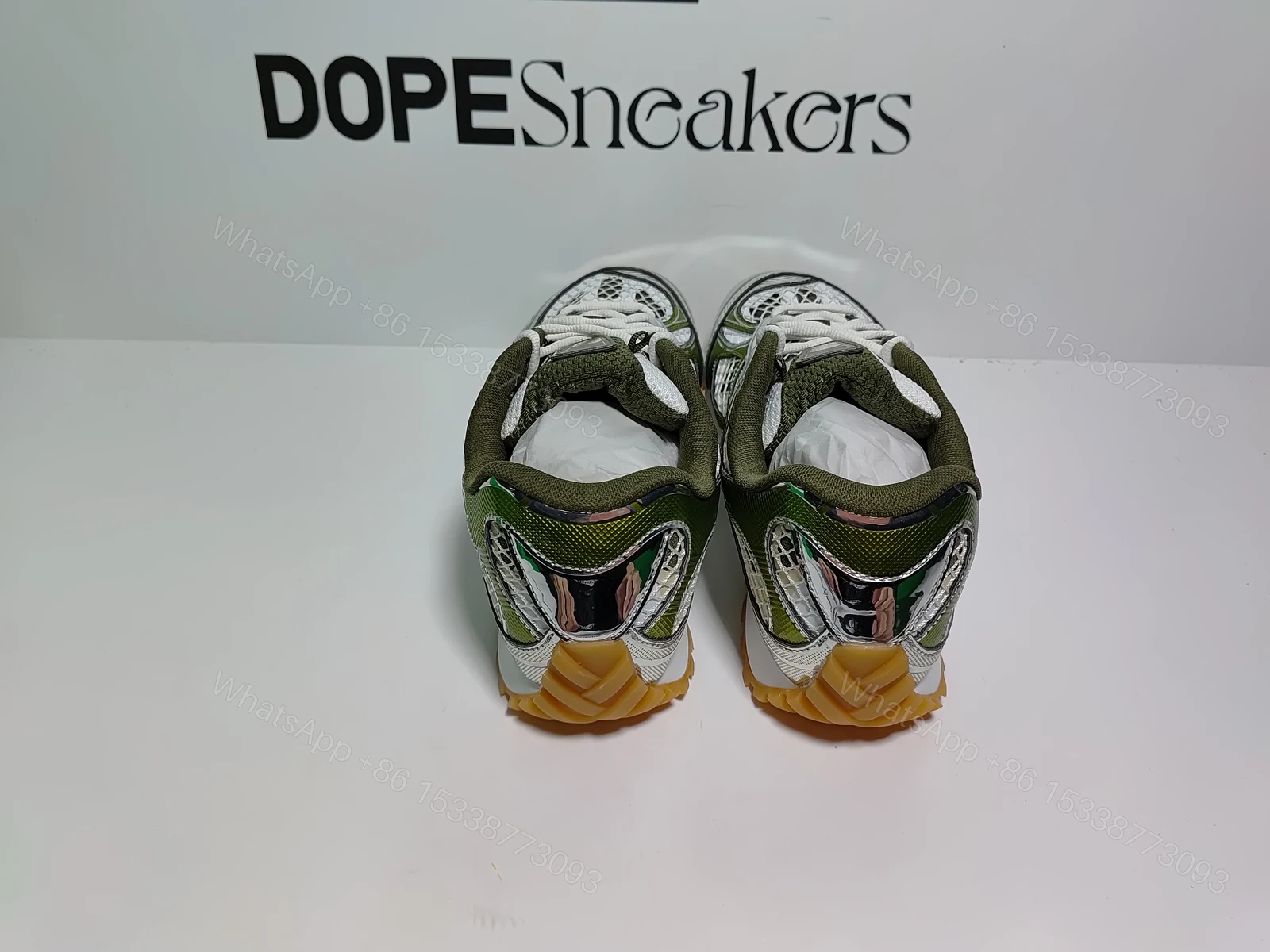 View 6 of Bottega Veneta Orbit Brown Green 755915V2X402848