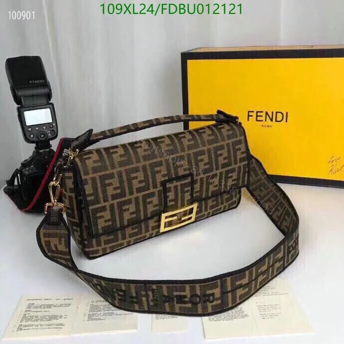 View 6 of Fendi Baguette Fabric Bag FDBU07452 – Chic and Stylish