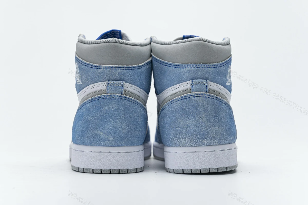 View 4 of Air Jordan 1 High Hyper Royal 555088-402