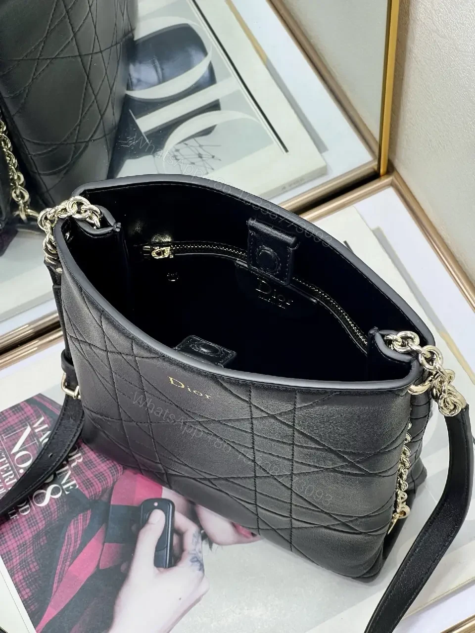 View 9 of Chic Quilted Crossbody: Compact Luxury, All-Day Versatility