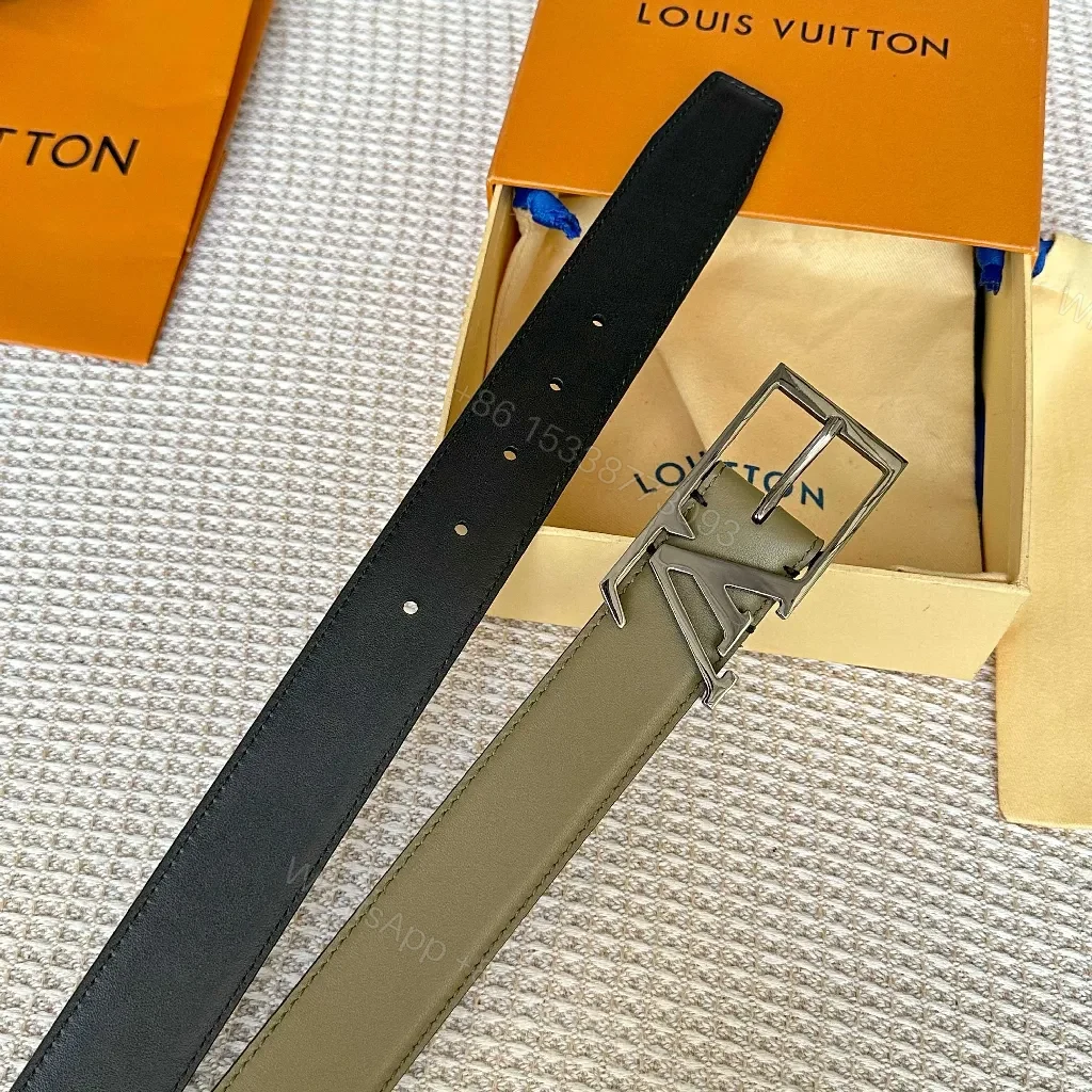 View 6 of Olive & Onyx LV-Inspired Belt: Modern Luxury Strap