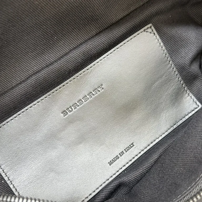 View 4 of Navy Burberry Belt Bag: Compact Luxury Utility Bag