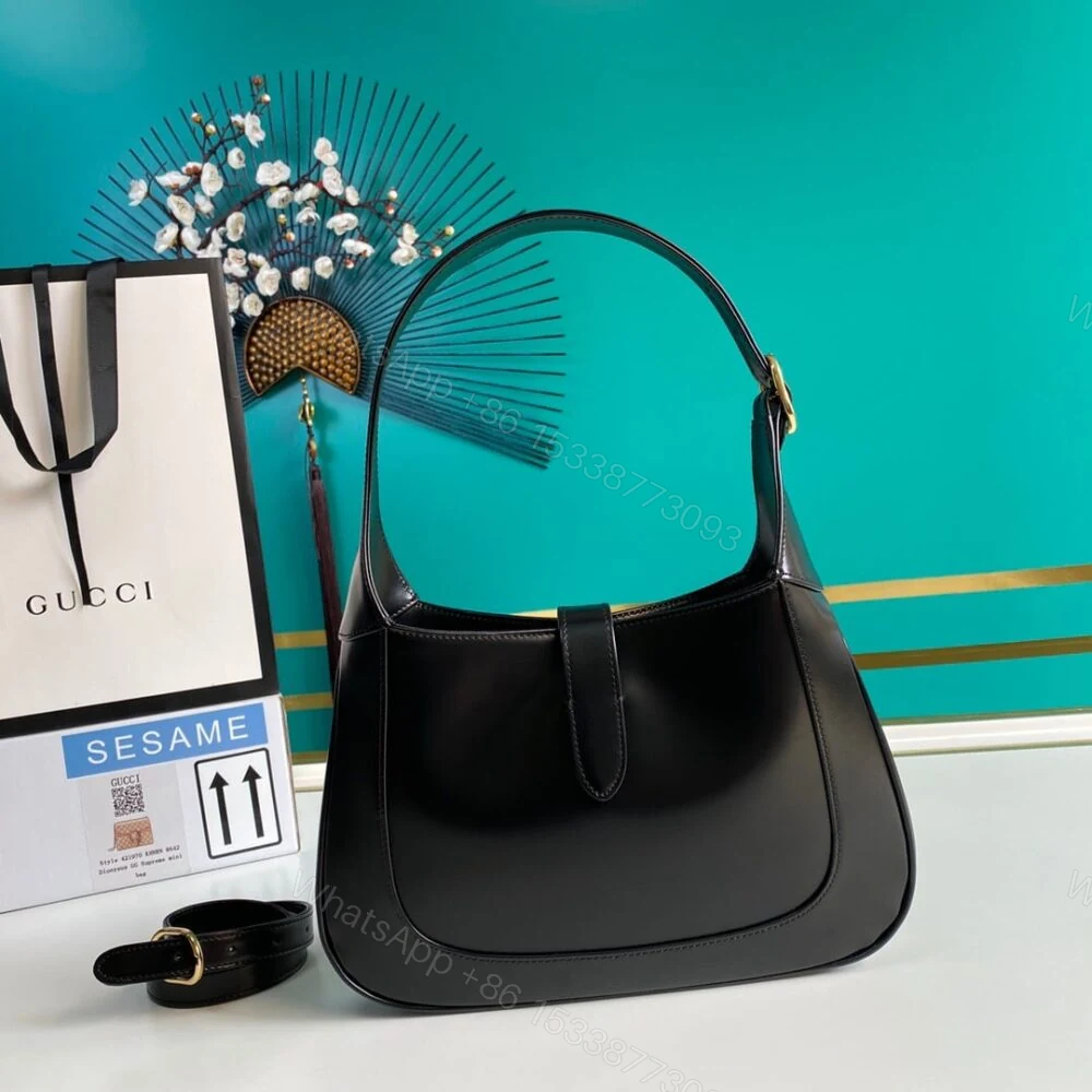 View 5 of Gucci Jackie 1961 Small Shoulder Bag Black 27Cm