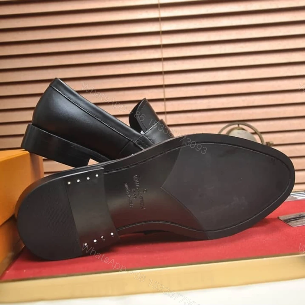 View 5 of Louis Vuitton Men Loafers Black