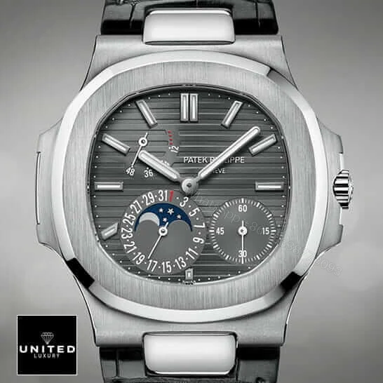 View 4 of Patek Philippe Nautilus Moon Phase Replica