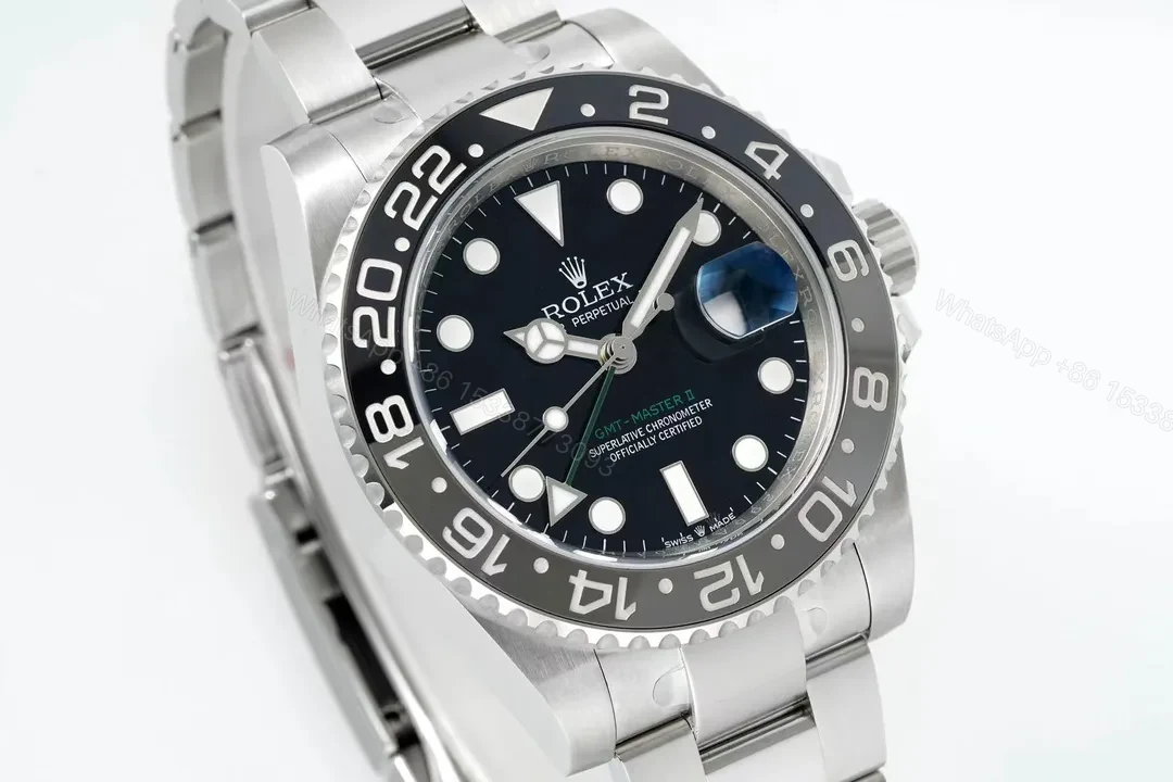 View 2 of RM Factory Clean Factory EWE V5 GMT Black Ceramic Bezel Watch