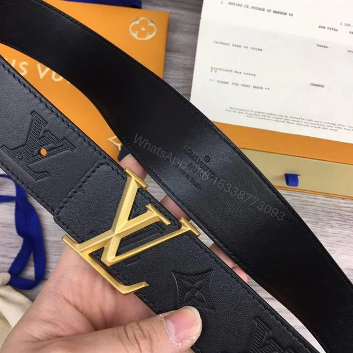View 4 of LOUIS VUITTON INITIALES 40MM REVERSIBLE BELT – B161