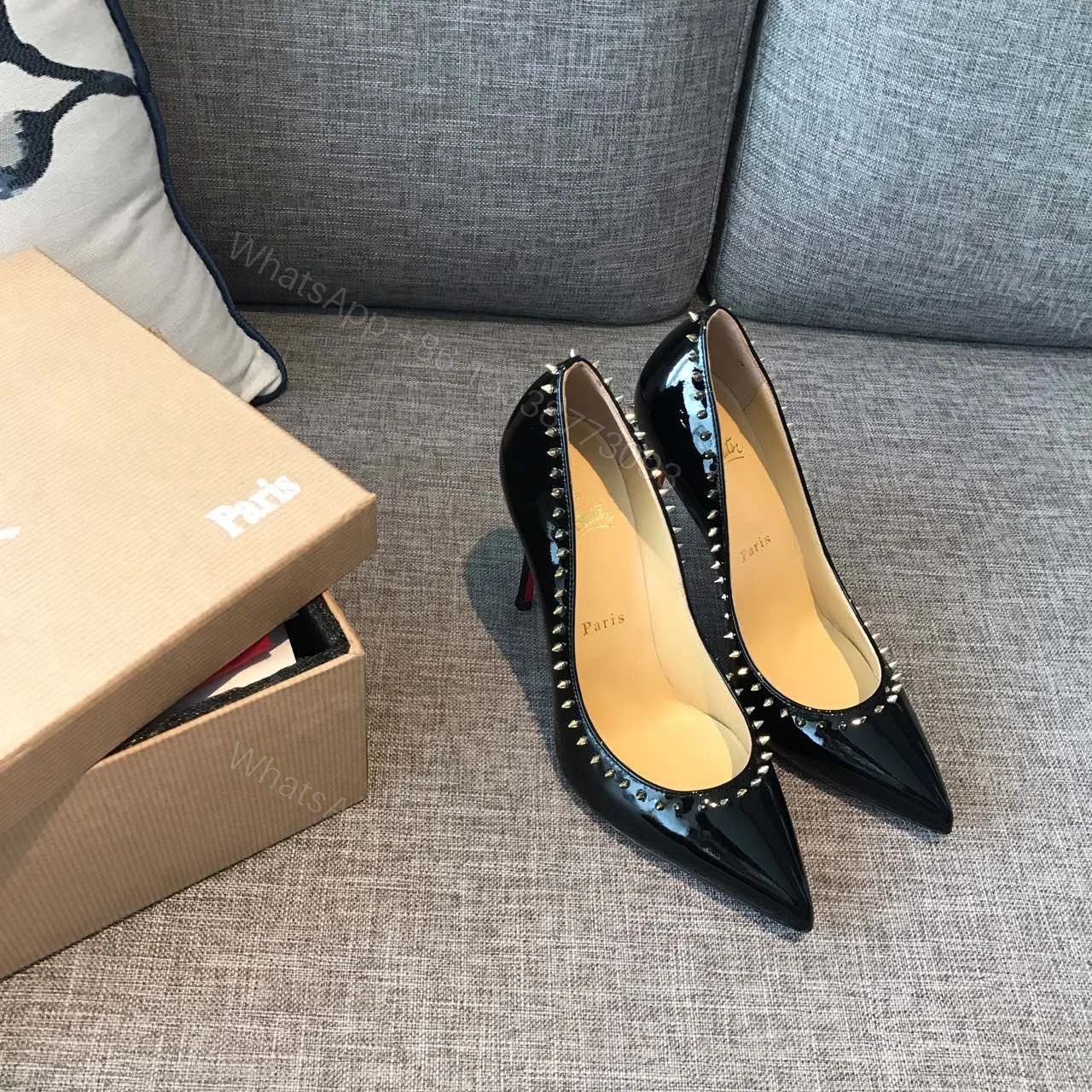 View 3 of Christian Louboutin Anjalina High Heels