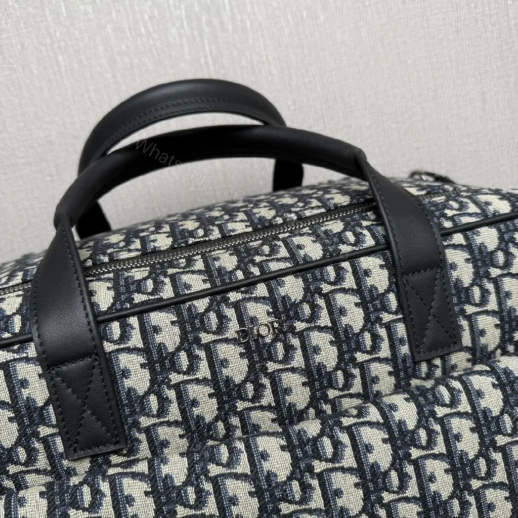 View 5 of Monochrome Textile Satchel: Modern Pattern, All-Day Comfort