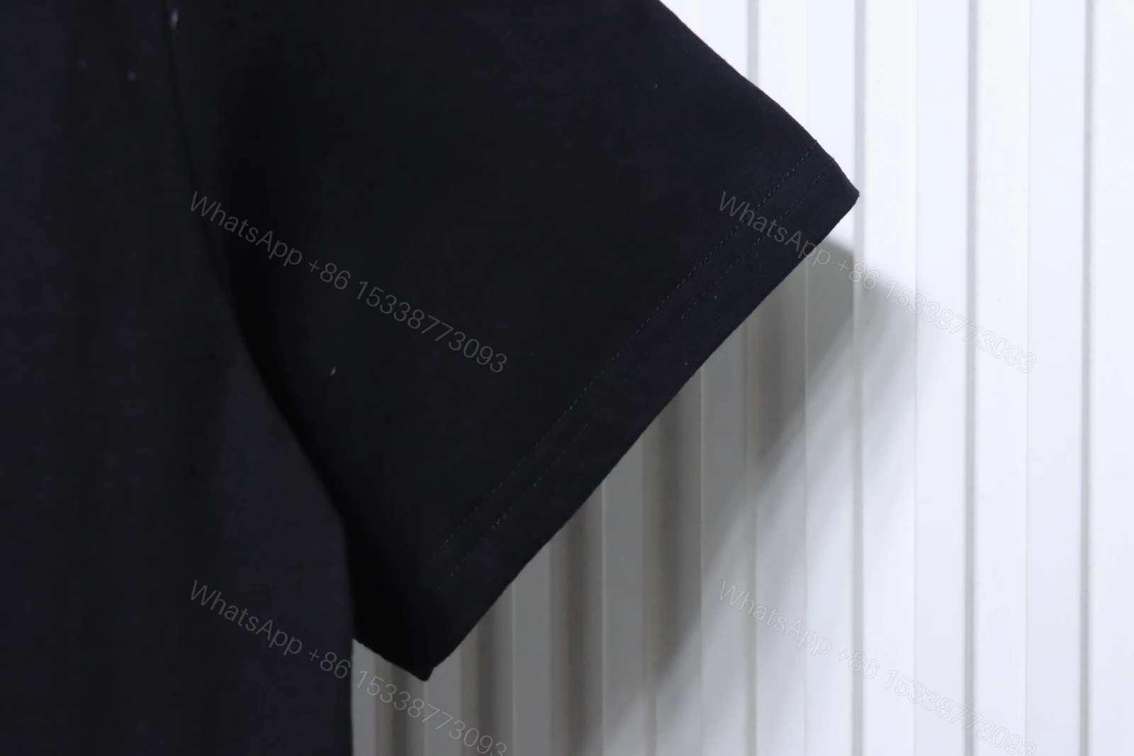 View 6 of Stussy World Tour Collection Printed Short Sleeve Shirt Black