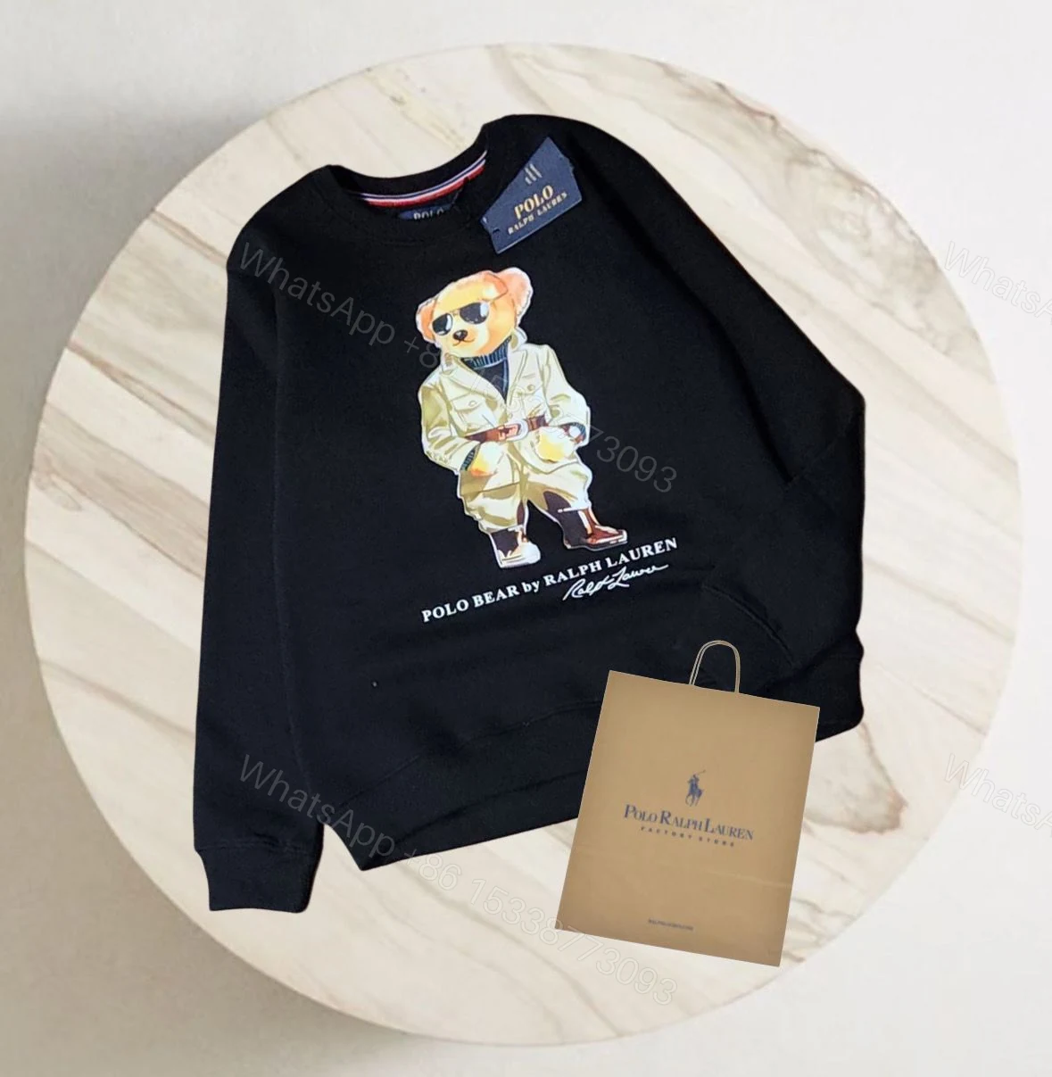 View 5 of FIRST COPY RALPH EXCLUSIVE ROUND NECK SWEATSHIRT FOR LADIES