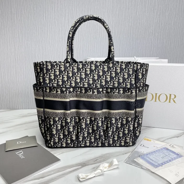 View 6 of Iconic Dior Monogram Tote: Luxe Everyday Briefcase Style