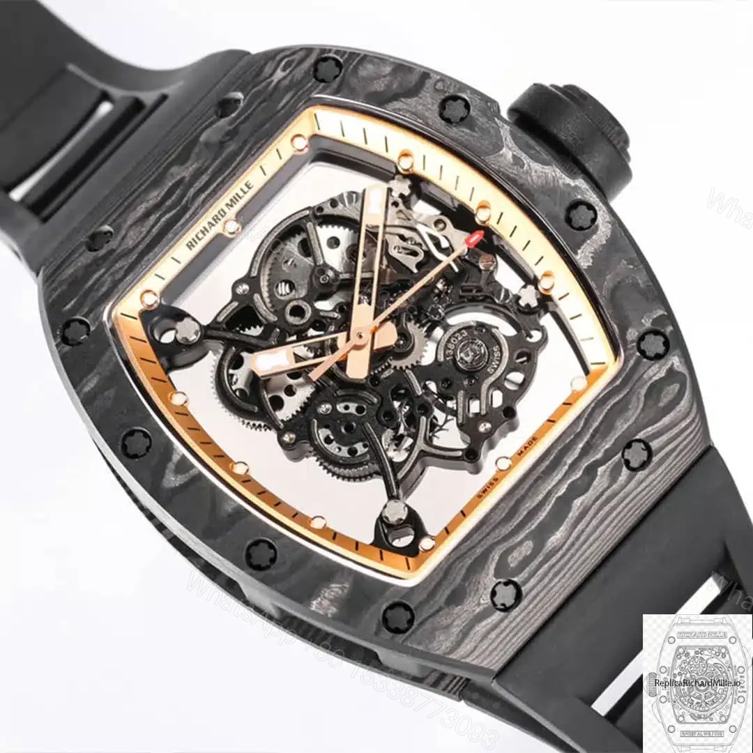 View 6 of Replica RM 055 NTPT Carbon Fiber Dial
