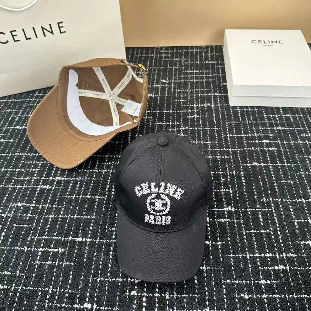 View 6 of Navy Cotton-Blend Structured Cap with Crest Embroidery