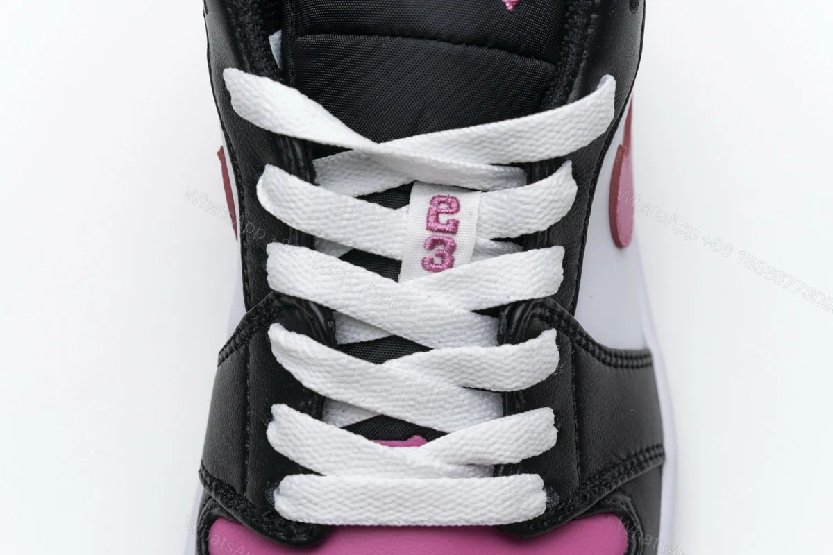 View 7 of Air Jordan 1 Low Pinksicle (GS) 554723-106