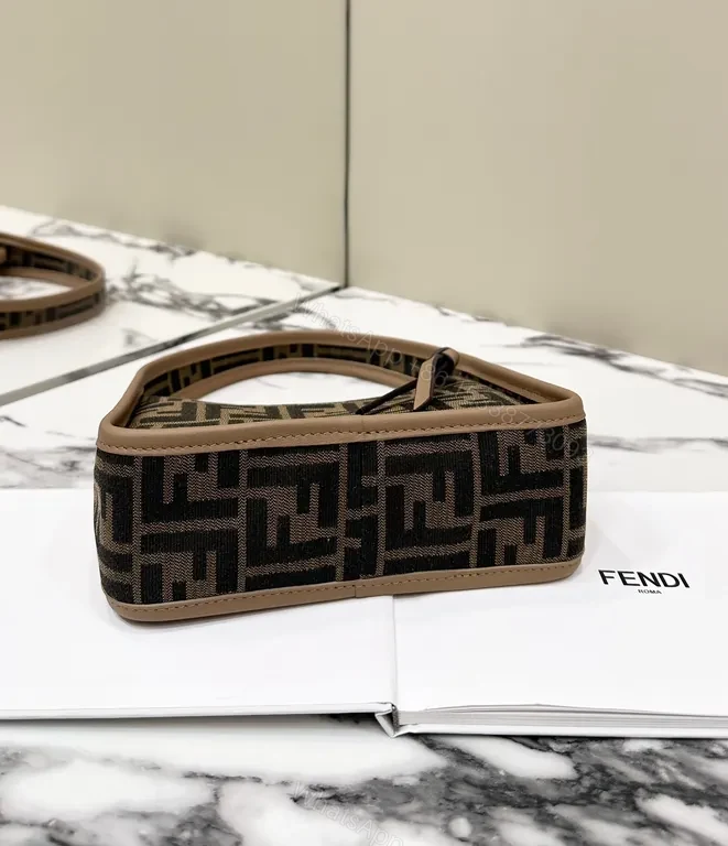 View 4 of Chic Fendi Monogram Shoulder Bag - Luxe Everyday Carry