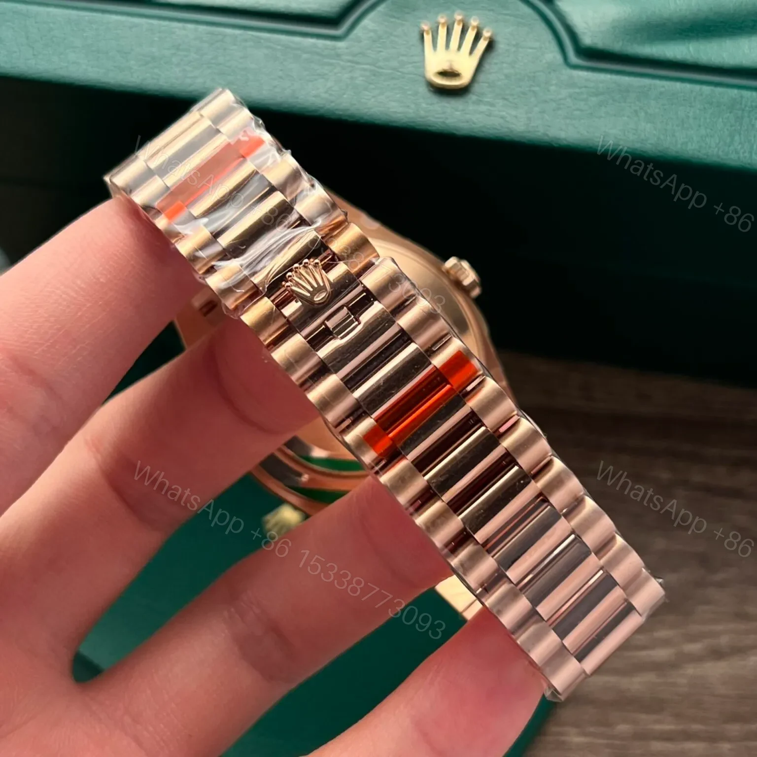 View 5 of Superclone Rolex Day-Date Chocolate Diamond Dial 228235-0003 40 mm