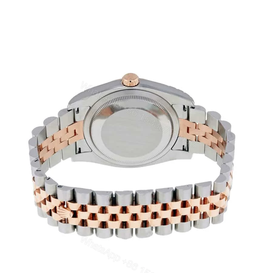 View 2 of Rolex Datejust 278271 Everose Gold Automatic Chocolate Dial Jubilee Super Clone