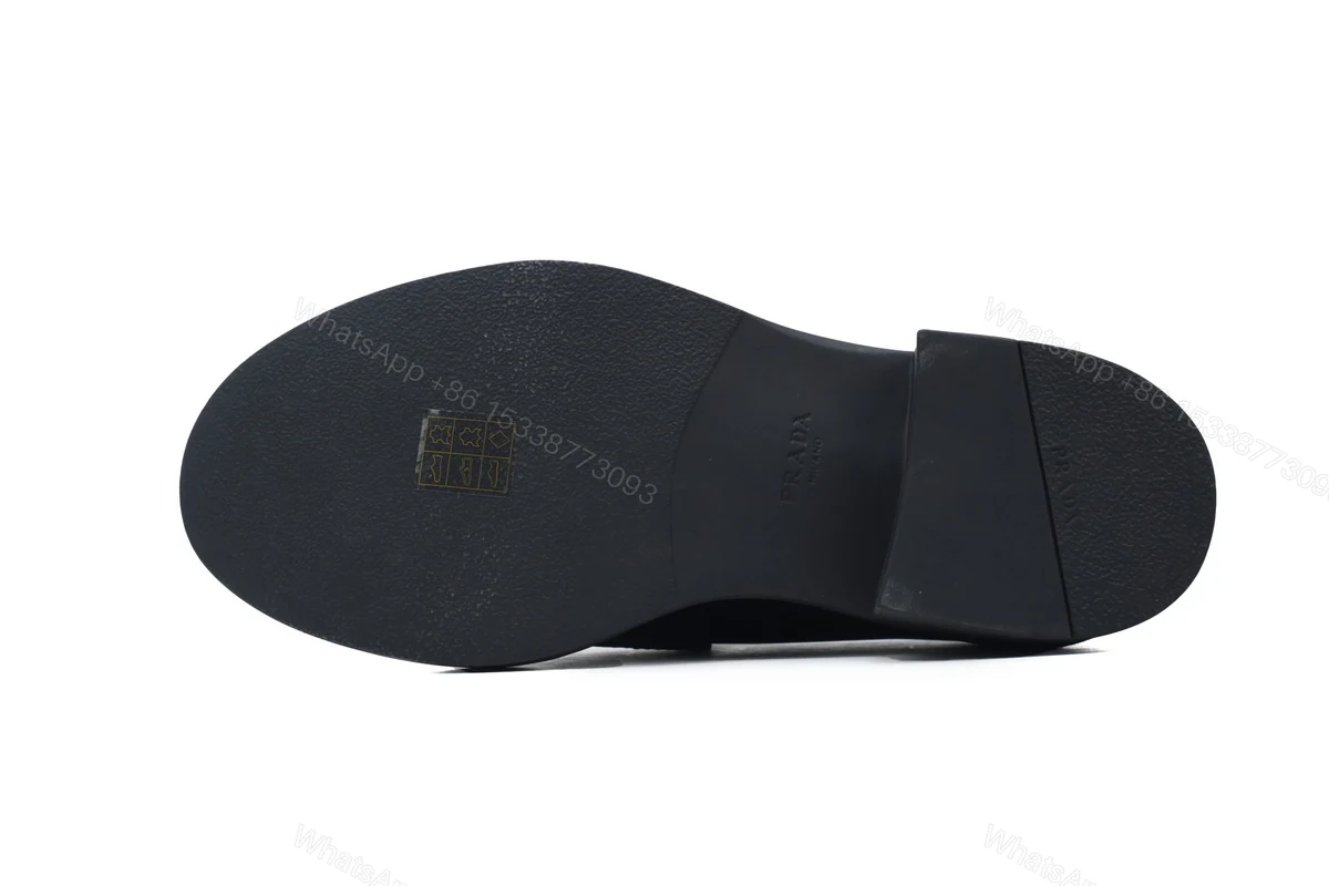 View 4 of Prada Midsole Loafers Black