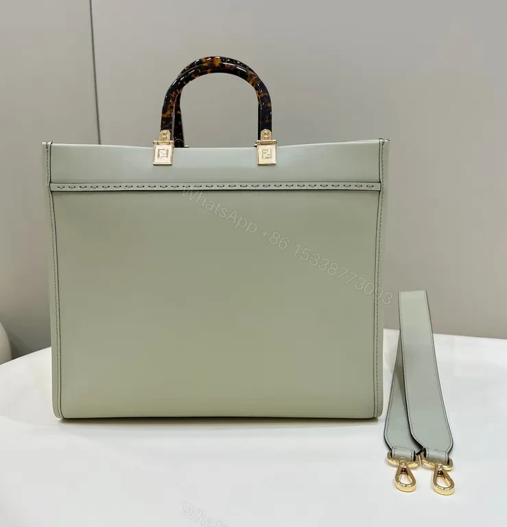 View 4 of Fendi Roma Structured Tote: Logo-Forward Luxury Tote