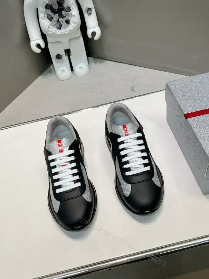 View 4 of PRADA AMERICA’S CUP SOFT RUBBER AND BIKE FABRIC SNEAKERS – PRD006