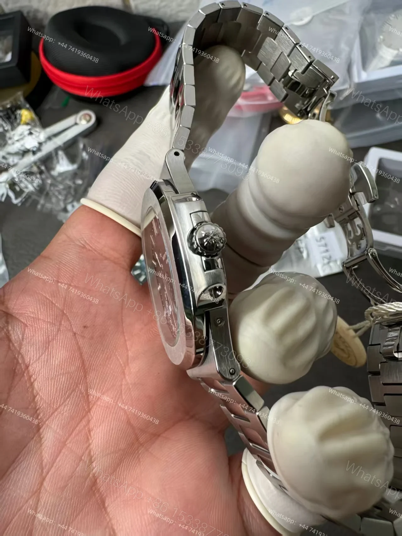 View 16 of Patek Philippe Super Clone Nautilus 5712/1A-001 Moon Phase 40MM