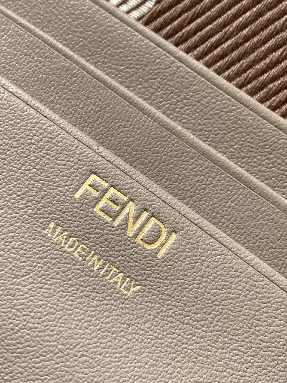 View 2 of Gold-Accented Monogram Crossbody Bag