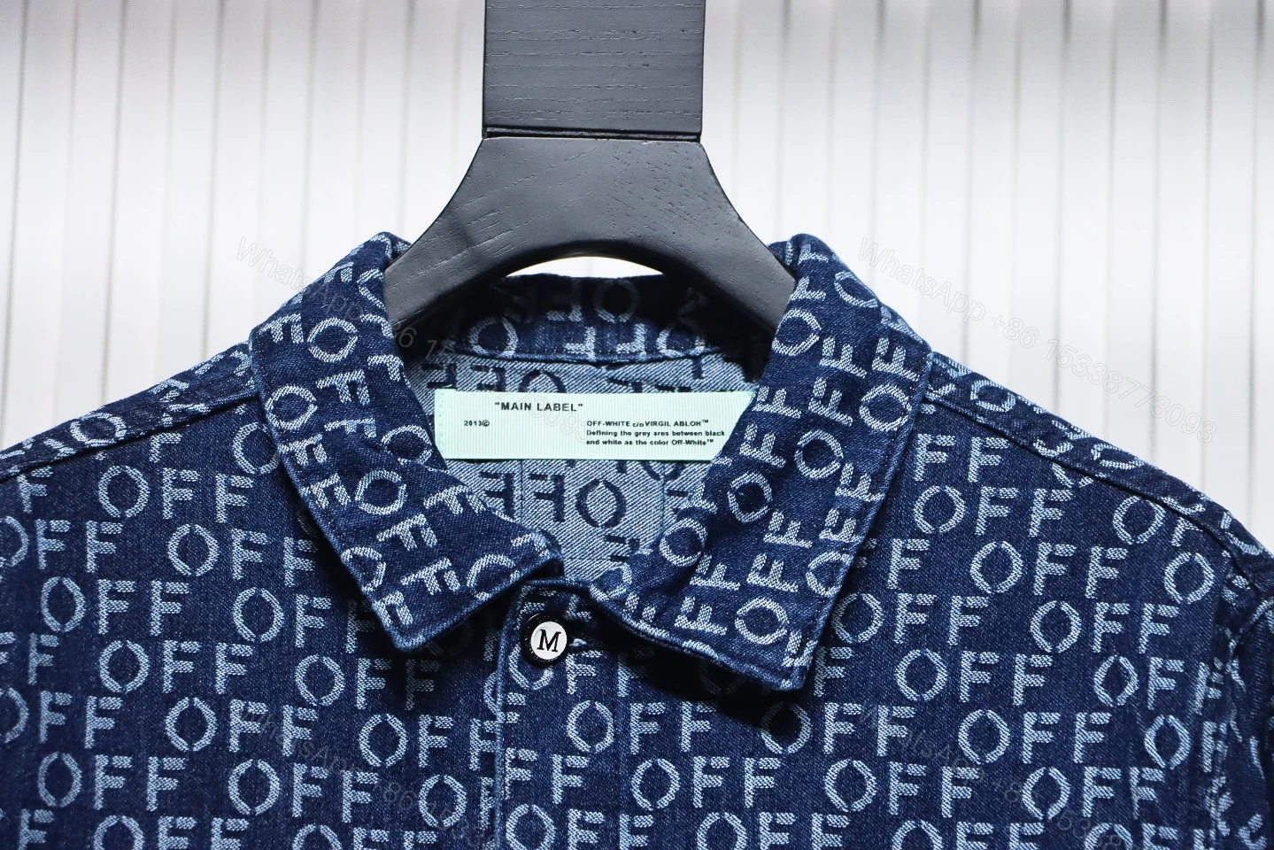 View 2 of Off-White Full Printing OFF Logo Jacket