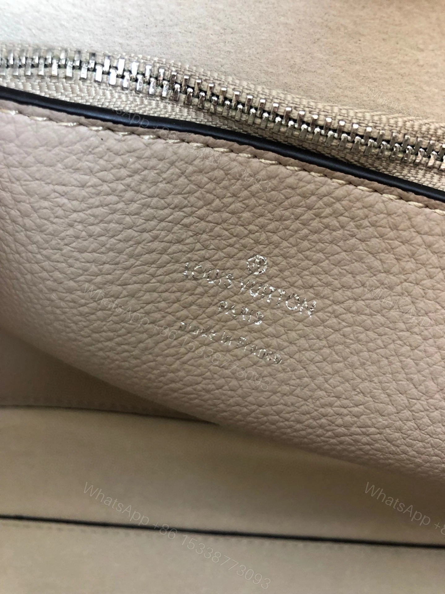 View 17 of Louis Vuitton Carmel Hobo Bag ‘Mouse Grey’