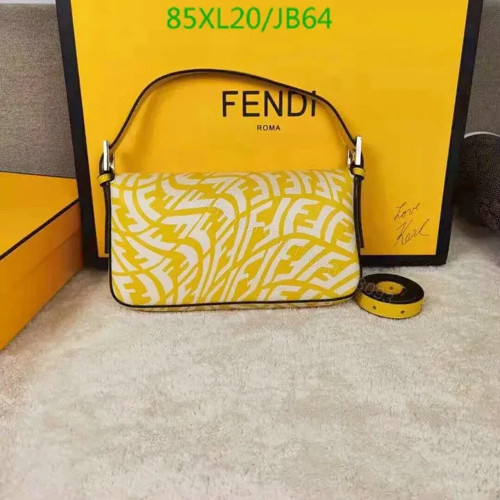 View 5 of Fendi AAAA Copy 1997 Baguette FF Vertigo Shoulder Bag JB699574