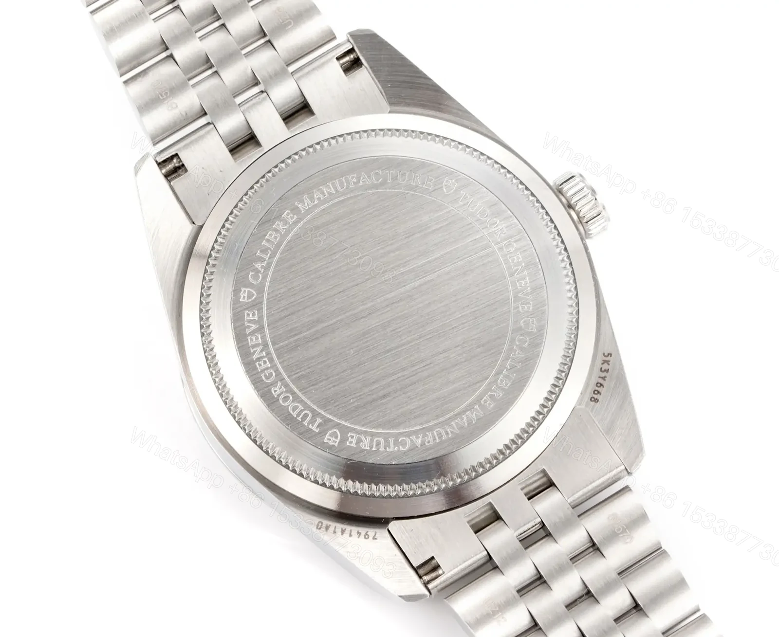 View 7 of Tudor 3T Black Dial Watch Five-Link Steel Bracelet Premium 39MM TUDOR-1926-39-BLK-5LINK-STEEL