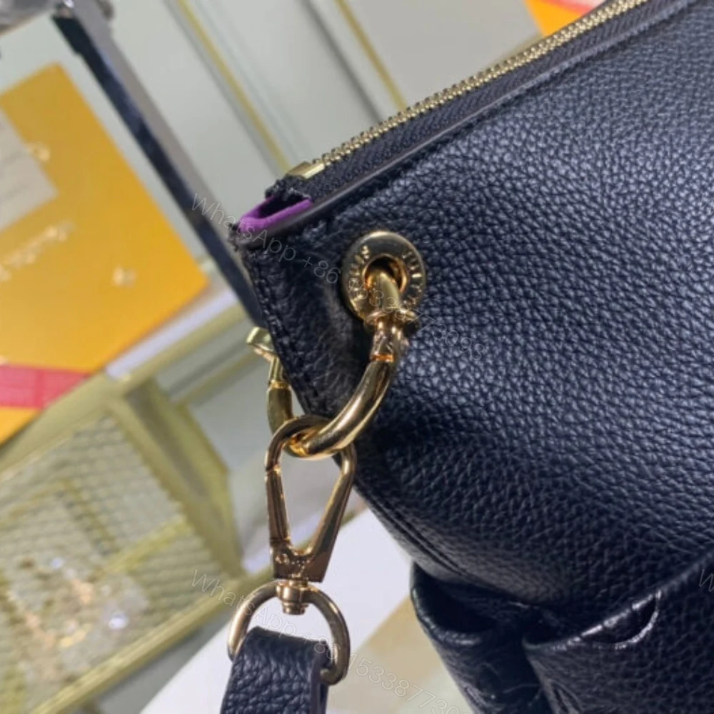 View 5 of Louis Vuitton Maida Hobo Bag Black 32Cm M45522