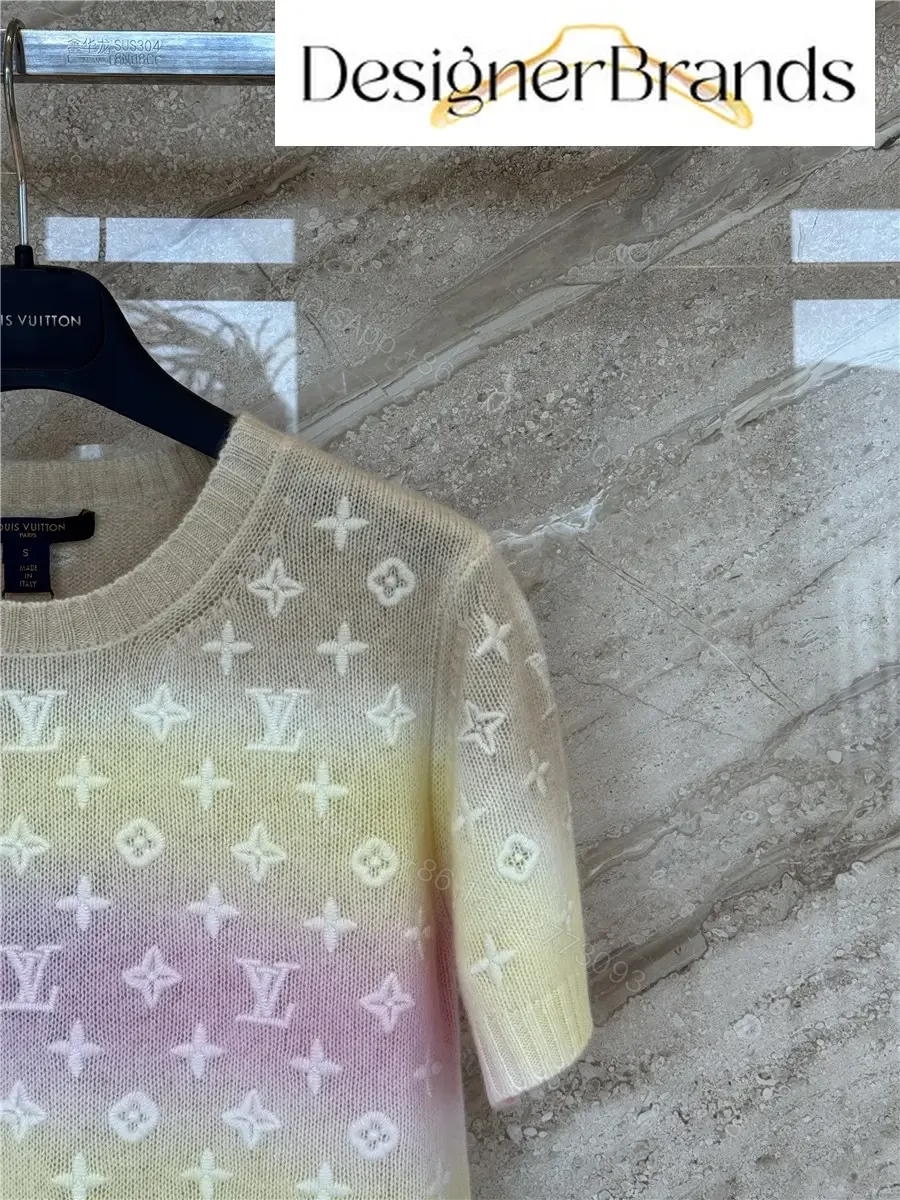 View 5 of Louis Vuitton 3D Monogram Tie-Dye Knit Top