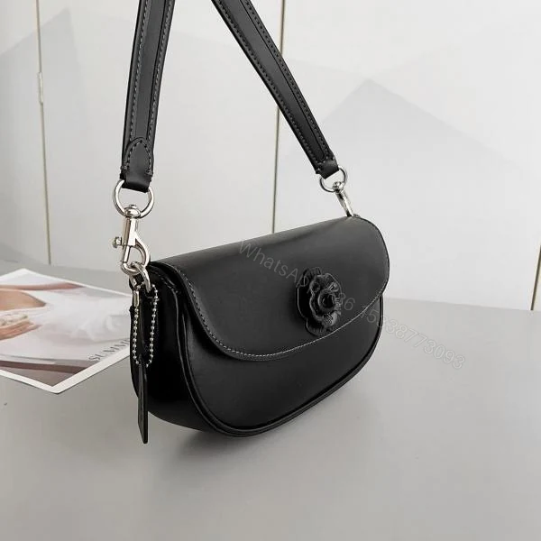 View 2 of First Copy Coach Emmy Saddle Tea Rose