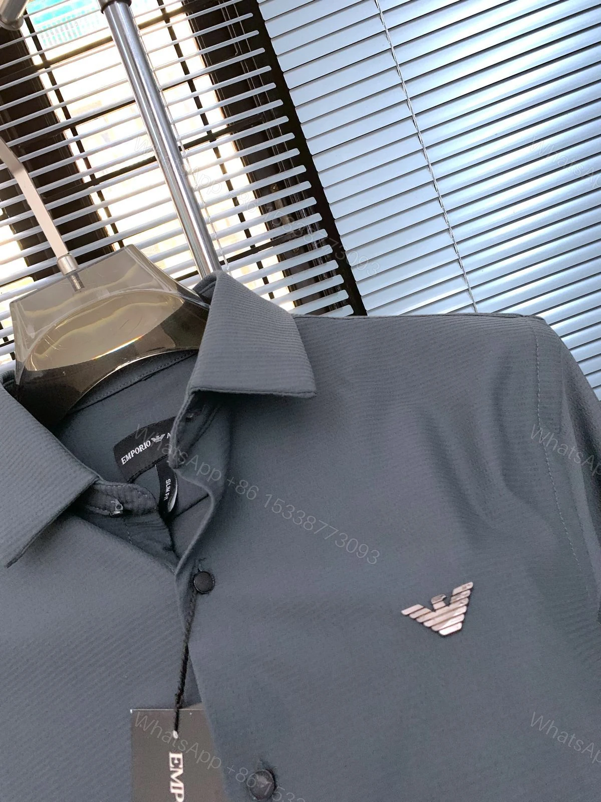 View 2 of FIRST COPY EMPORIO ARMANI ORIGINAL SOFT COTTON SUMMER SHIRT