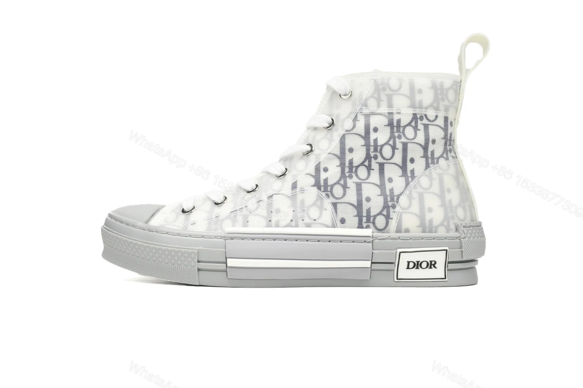 View 9 of Dior B23 HT Oblique Transparency High White Blue Gray